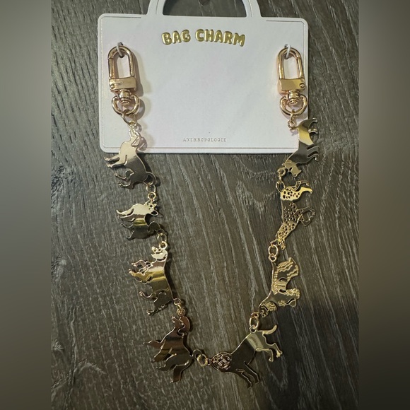 NWT Anthropologie Dog Chain Bag Charm 🐶 - Picture 4 of 5